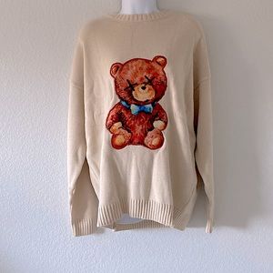 Teddy bear sweater